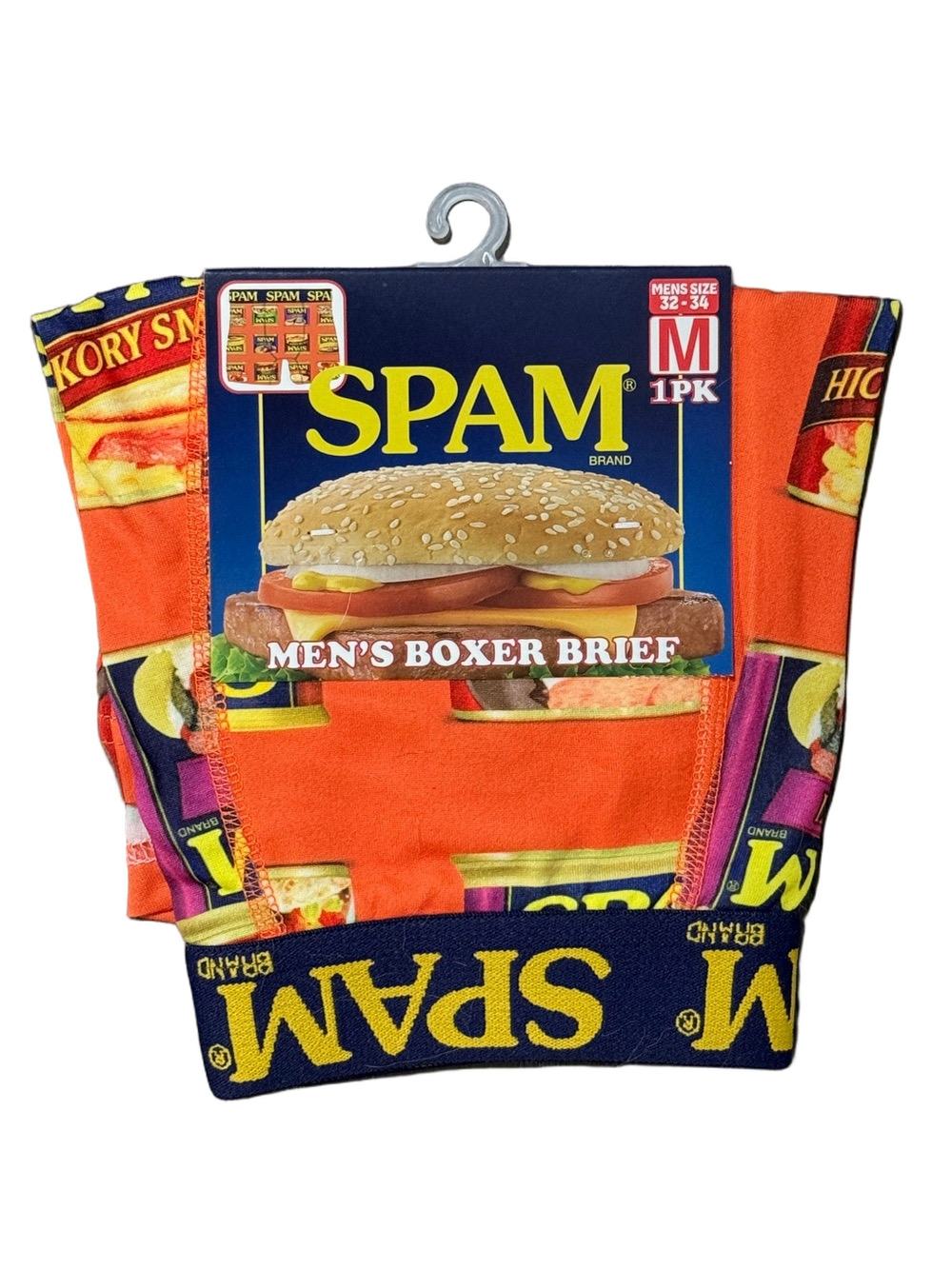 Mens Spam Licensed Boxer Briefs - Size Medium - NWT